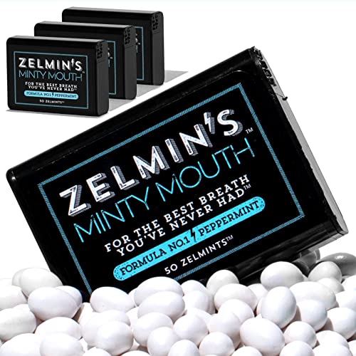 Minty Mouth Breath Freshener (3 Pack) Bad Breath Pills T80648