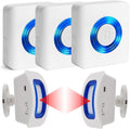 Wireless Motion Sensor Alert Alarm with 3 Receiver 2 Monitor Motion O541