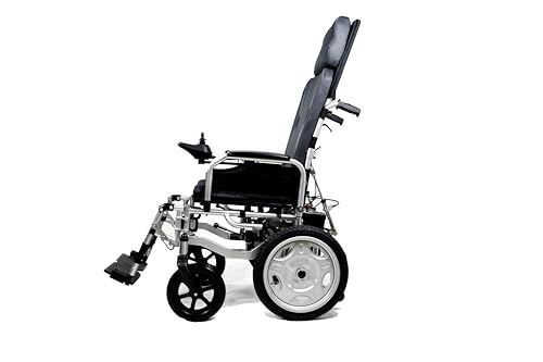 Reclining Foldable Electric Wheelchair (Black) R646