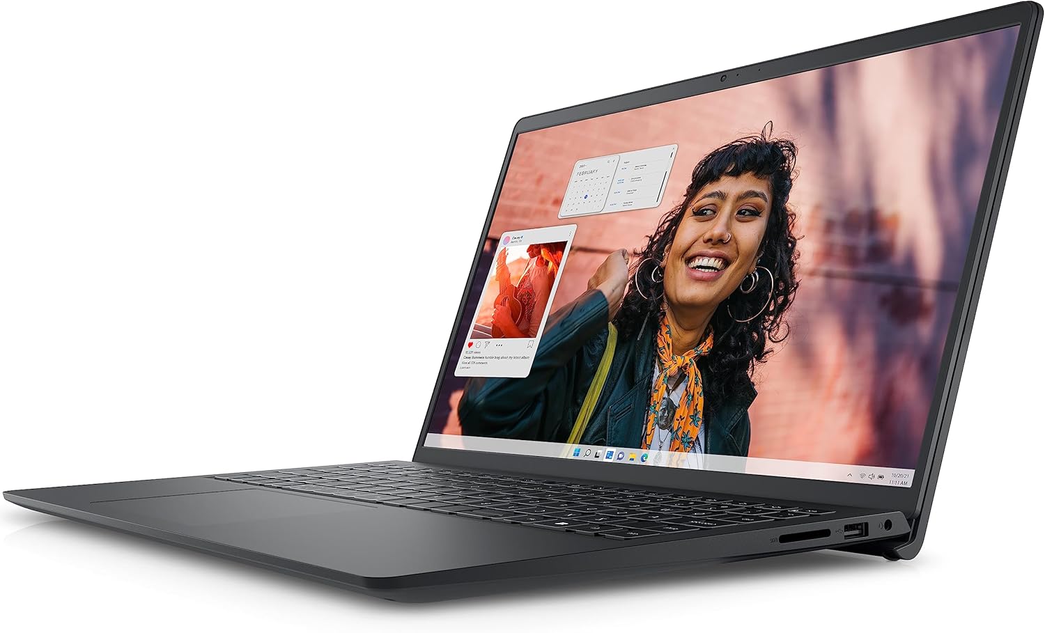 15.6" Touchscreen FHD Laptop Computer, 13th Gen Intel 10-Core i7-1355U, 64GB DDR4 RAM, 4TB PCIe SSD, Carbon Black, Windows 11 Home O89897