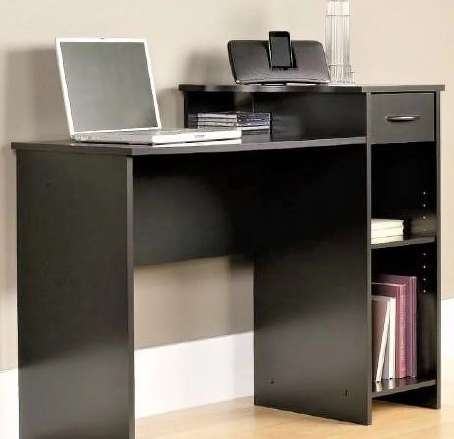 Heritage Walnut Finish 5 Shelf Bookcase with Doors U450484