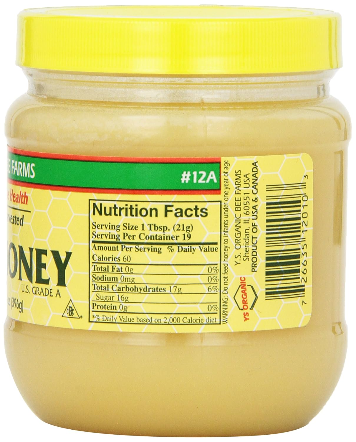 Raw Honey 14 oz C72163