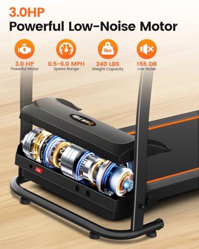 3.0HP Foldable Treadmill with Incline L858