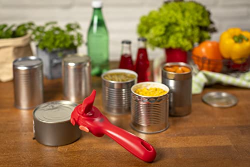 Red and Silver Can Opener U773953