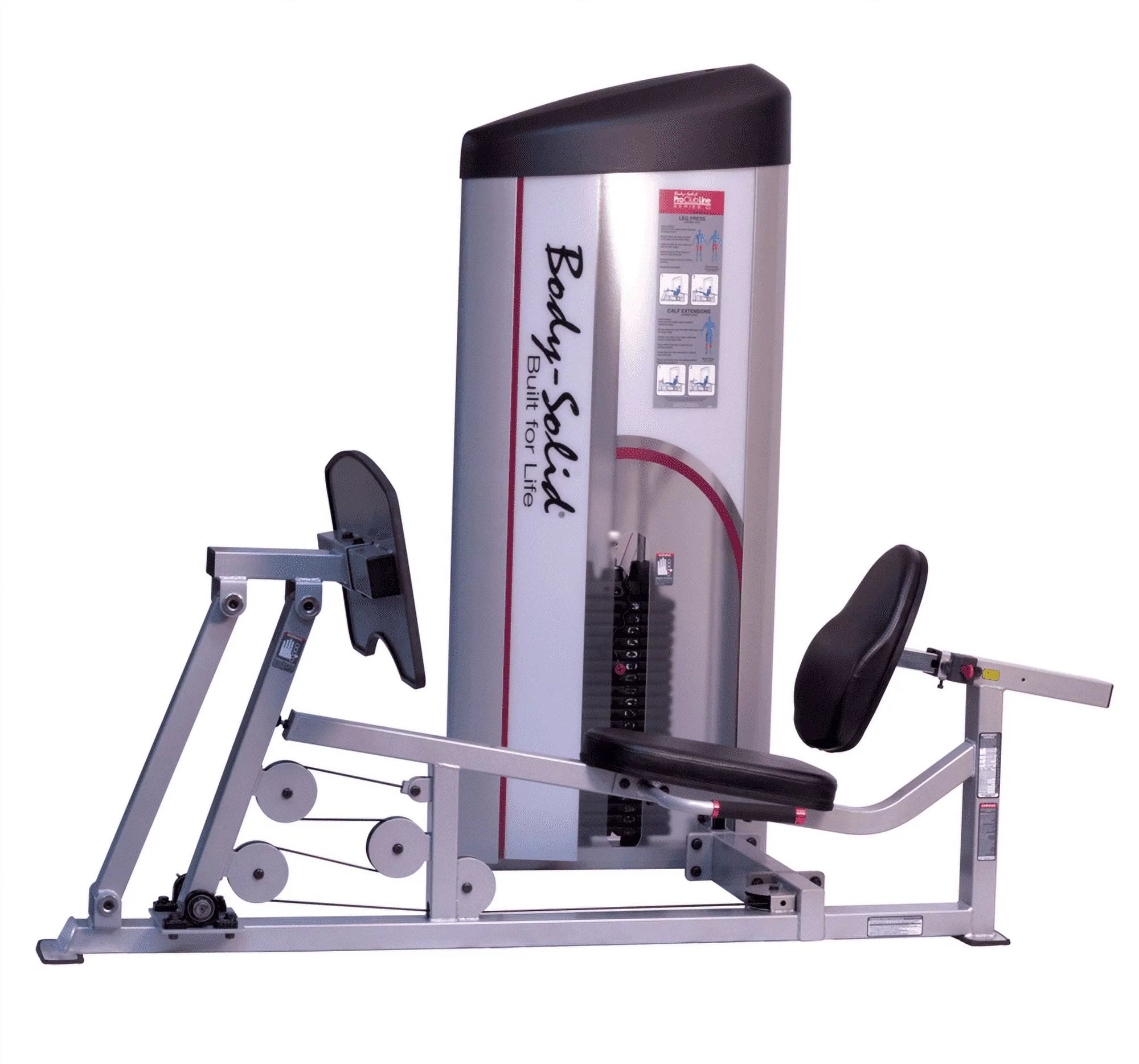 310 lbs. Weight Stack Leg Press and Calf Raise Machine M567