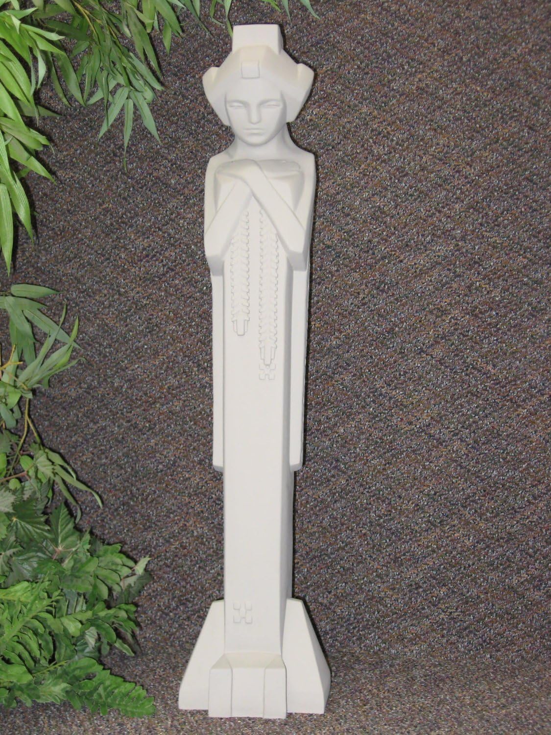 Gray Cement Sprite Sculpture G8904