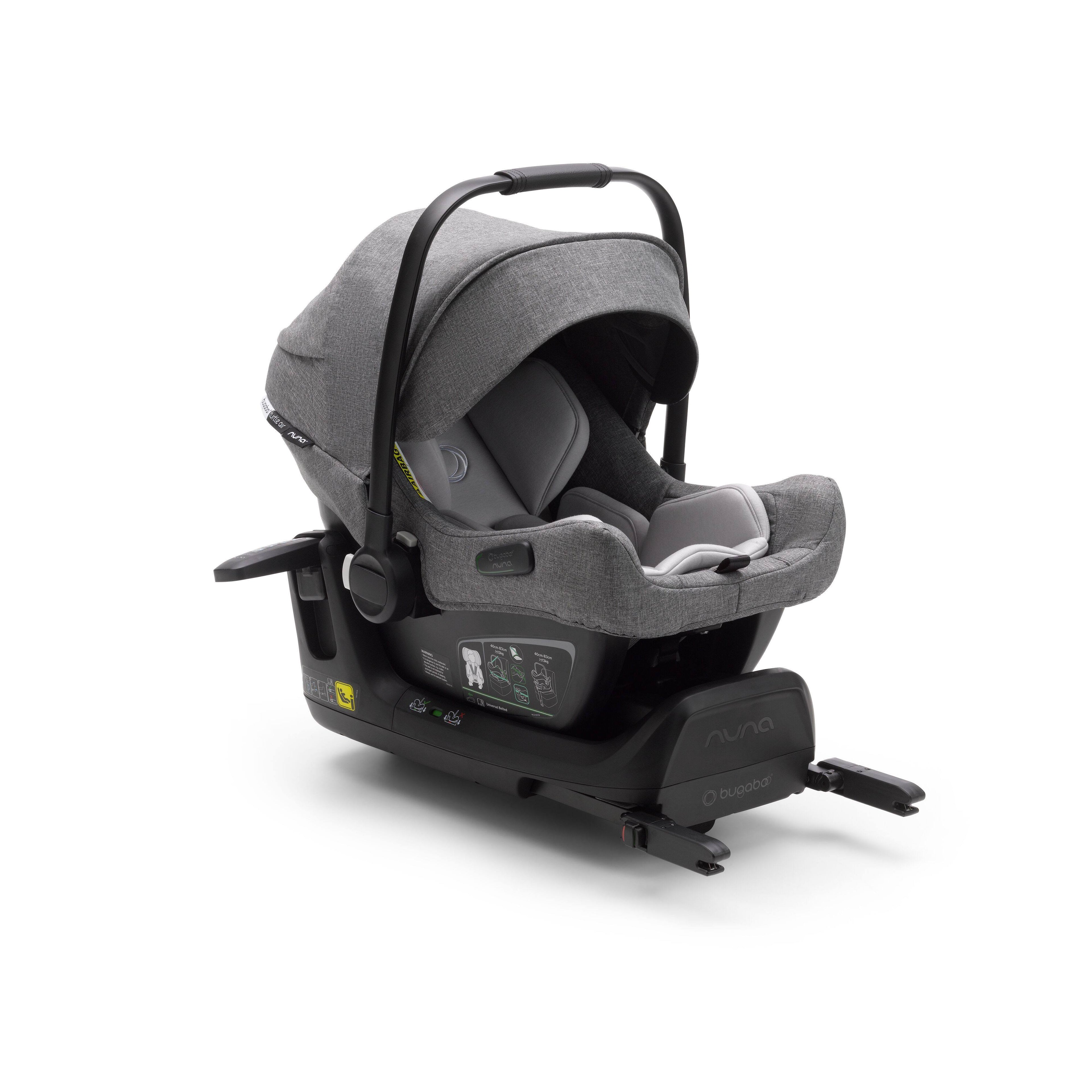 Grey Car Seat with Base O28613