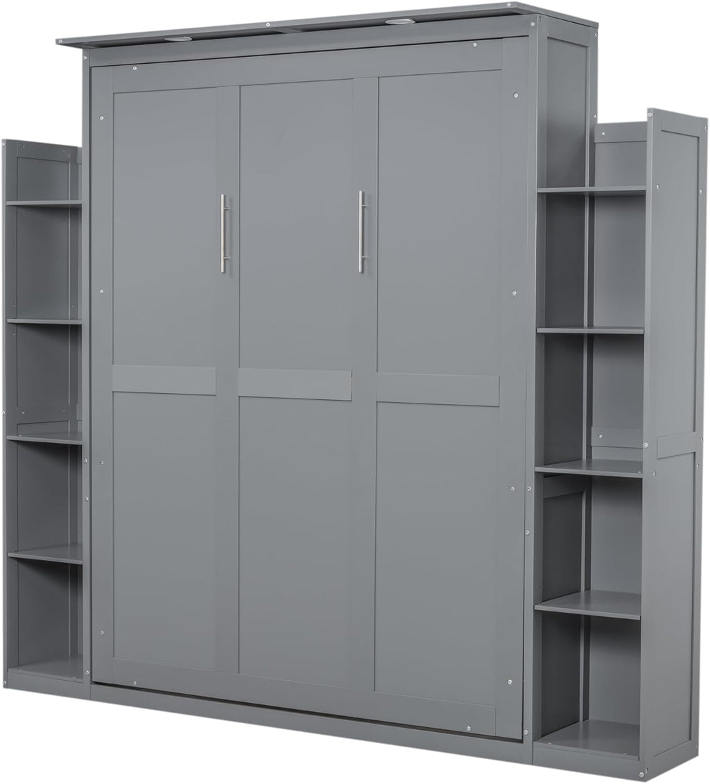 Queen Size Solid Wood Murphy Bed K6566