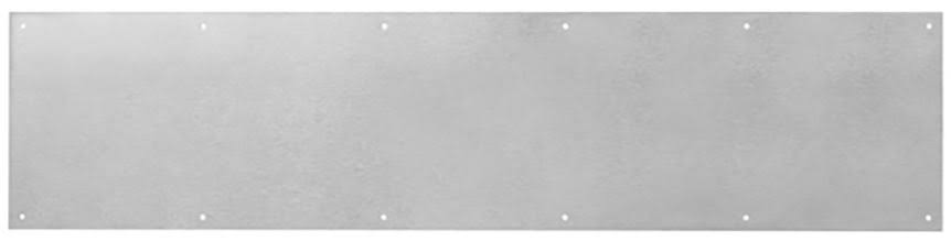 Metal Kick Plate Dark Oxidized Bronze 20 x 32 U165