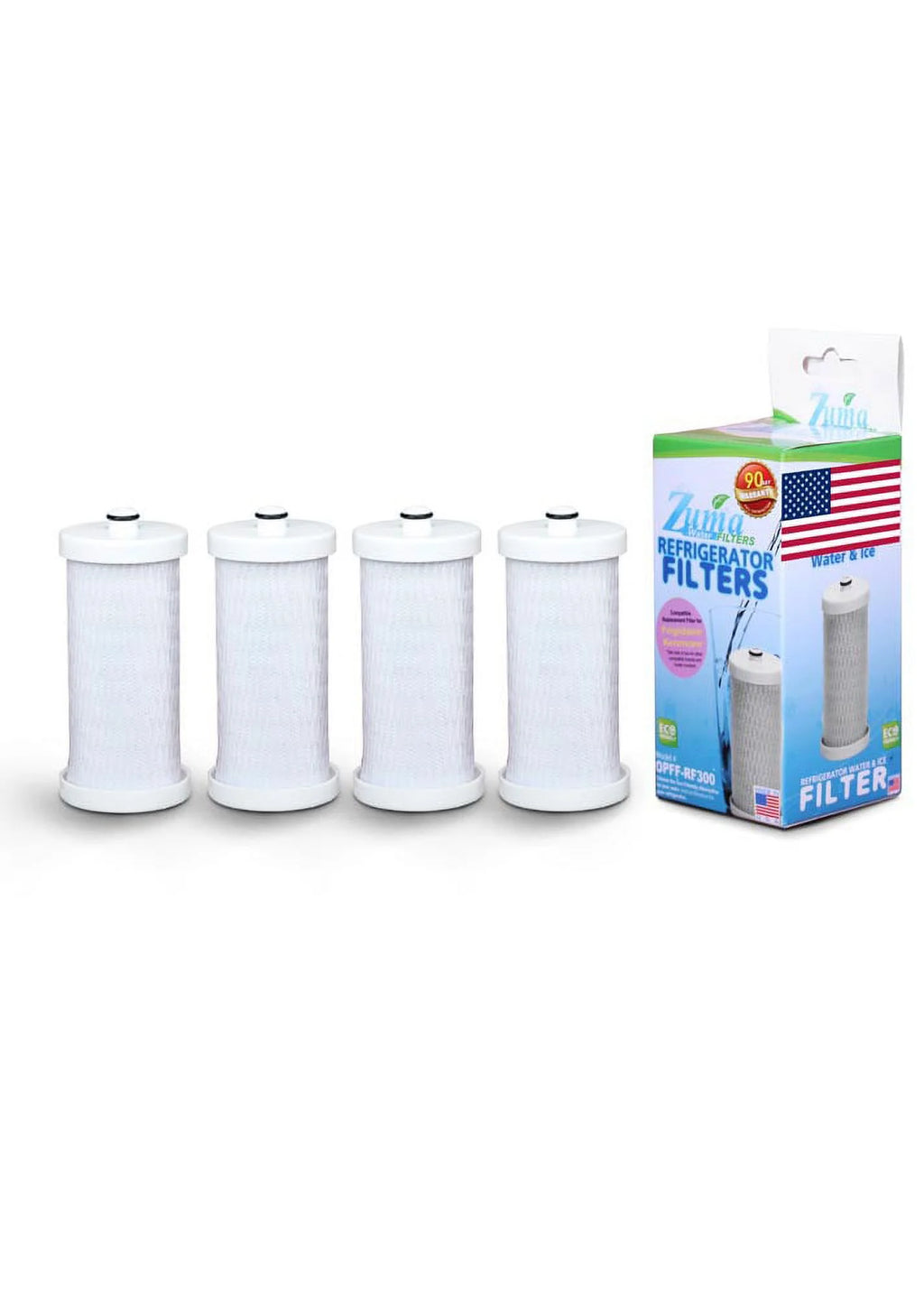 Water and Ice Filter, 4 Pack T151053