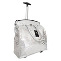 Silver Zebra Rolling Computer Laptop Bag R610