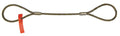 Wire Rope Sling, 4 ft L, Vert Cap 19600 lb P4531