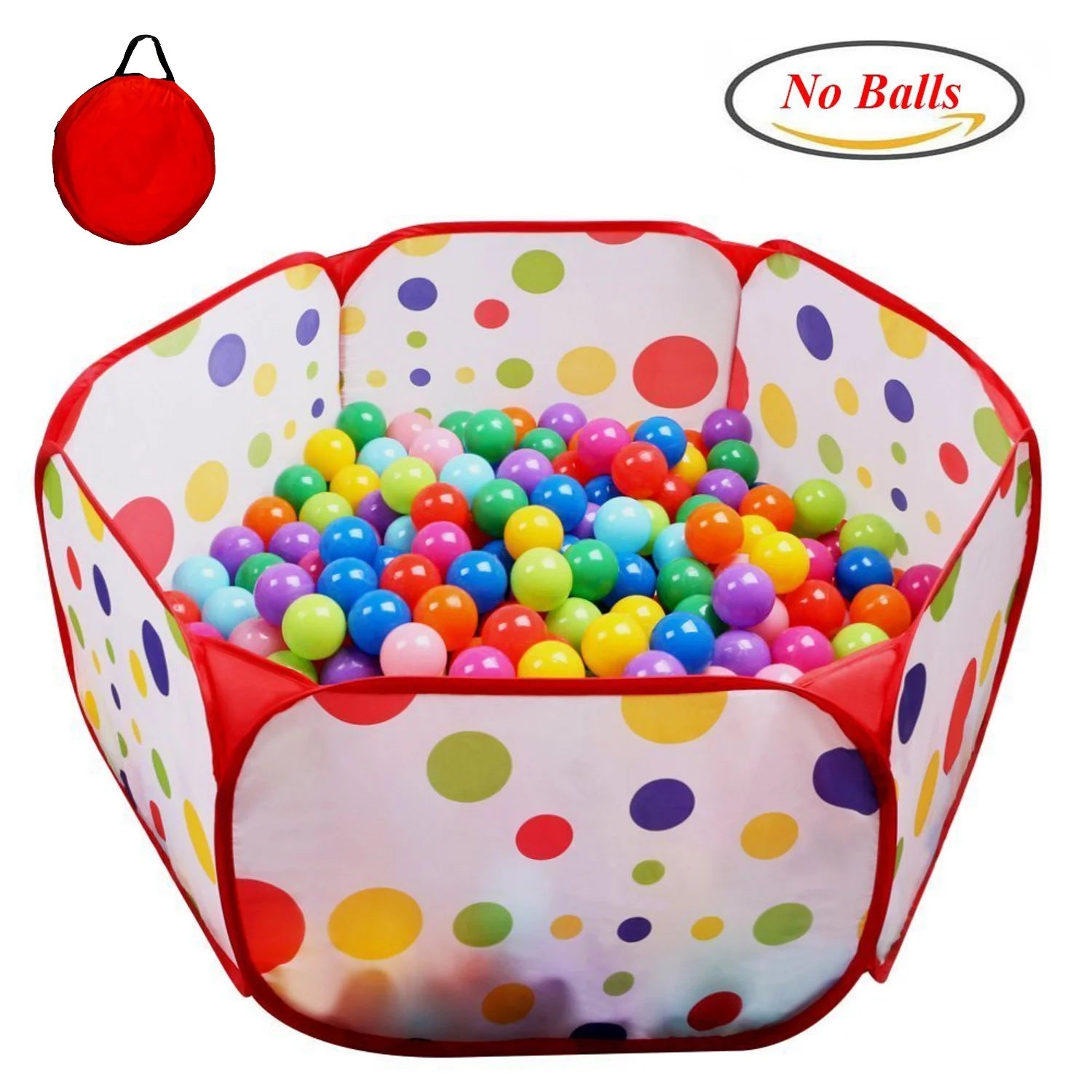Polka Dot Ball Pit Popup Play Tent K1508