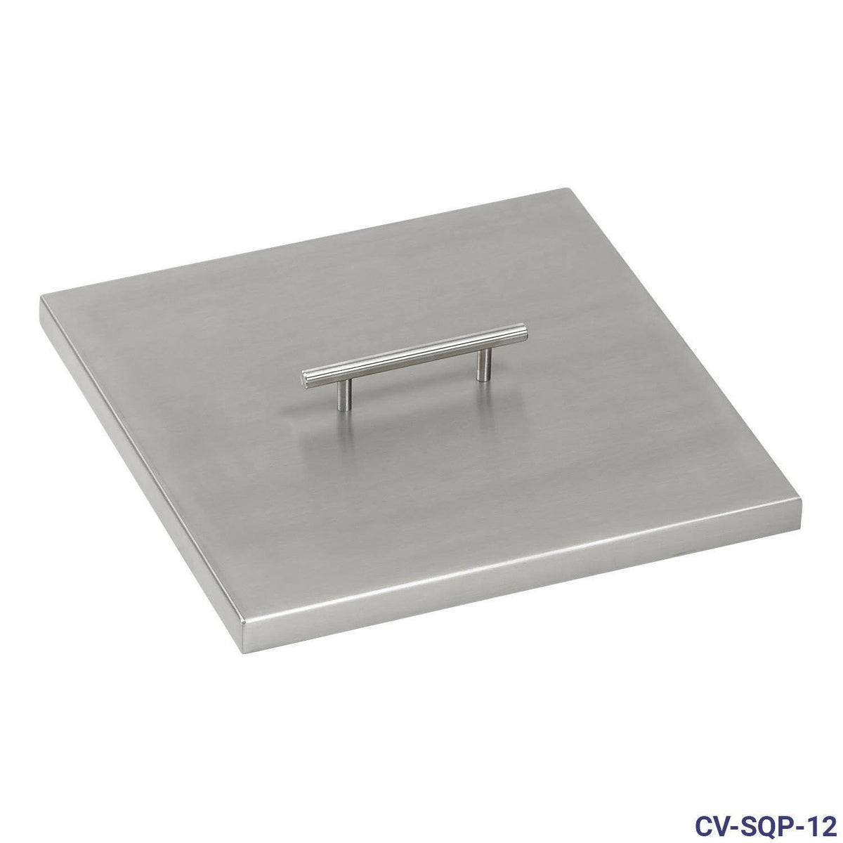 Stainless Steel Cover for Square Drop-in Fire Pit Pan Q7327