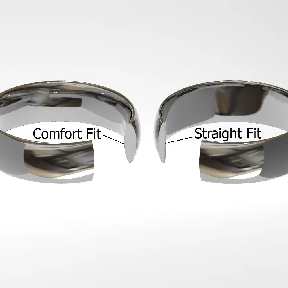Titanium Tungsten Carbide Diamond 10MM Flat Brush Finish Comfort Fit Mens Wedding Band Ring Sz 8.0 A60290