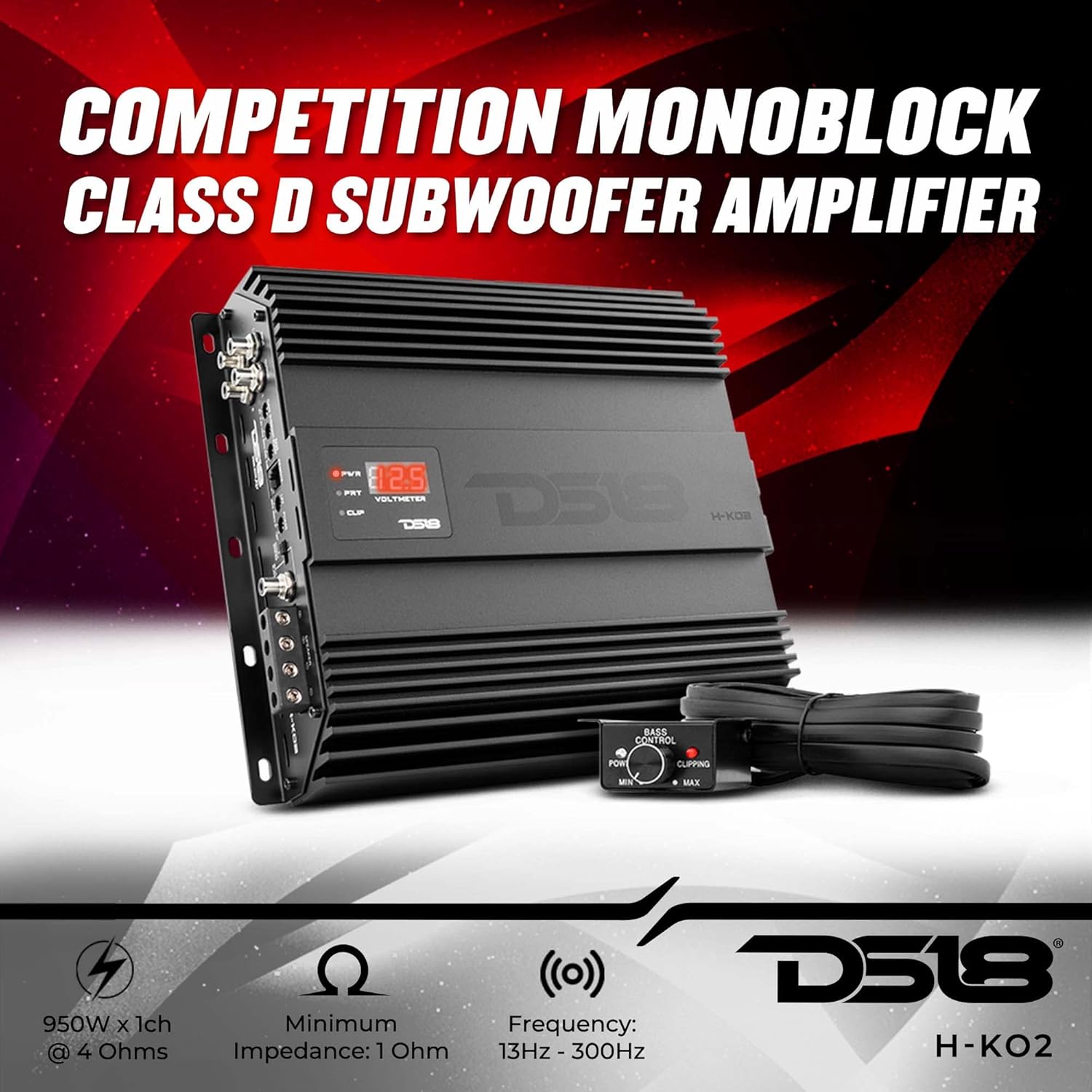 3000 Watts Rms Monoblock Car Audio Amplifier M1980
