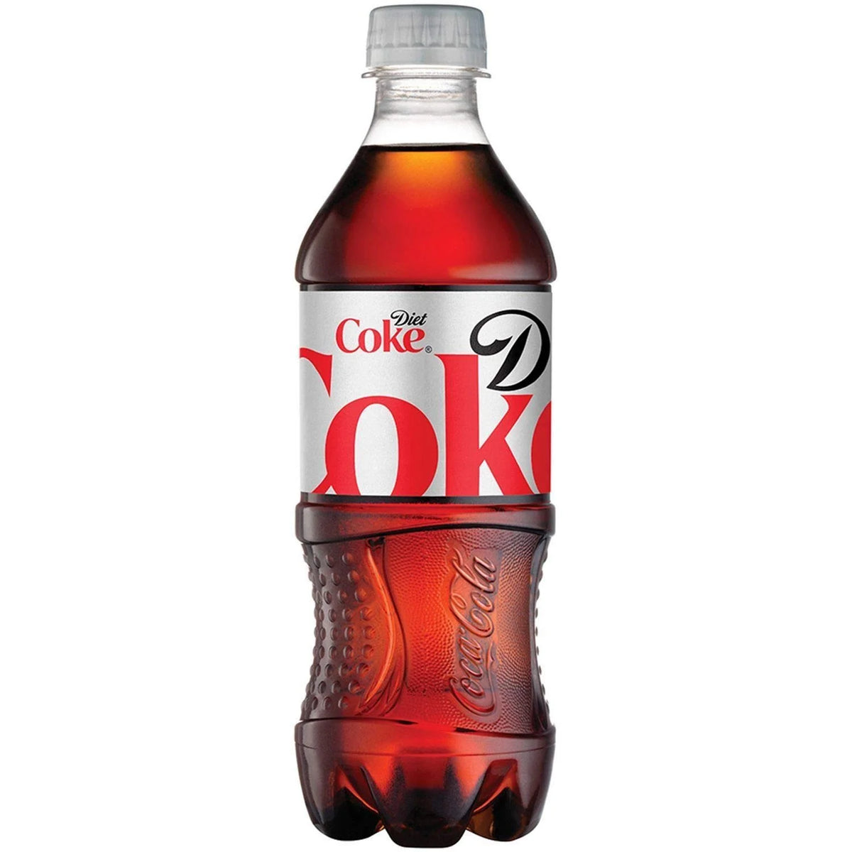 Diet Coke Soda 20oz Bottles, Quantity of 12 Y916915