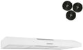 36x22 Under Cabinet White Stainless Steel Kitchen Range Hood V151