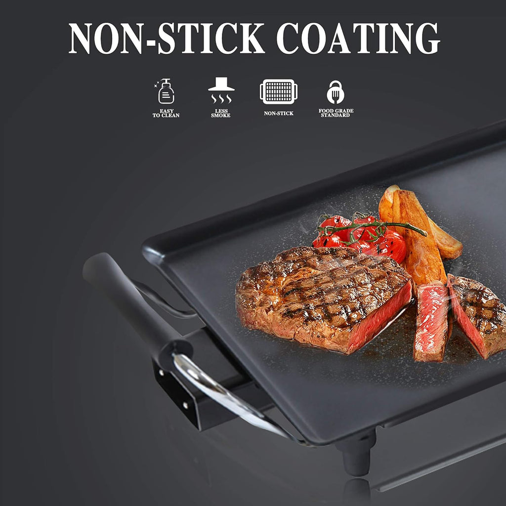 Electric Griddle Nonstick 1500 Watts 35x9 L692201