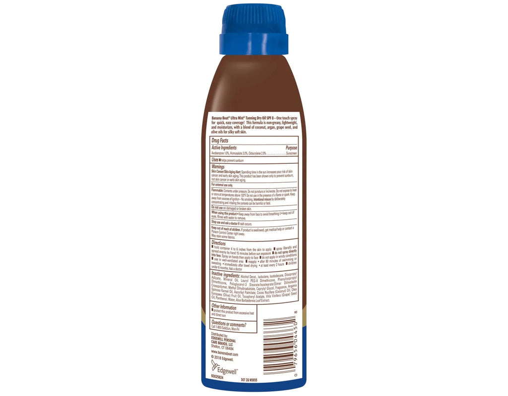 UltraMist Deep Tanning Dry Oil SPF 8 Pack of 2 U56411
