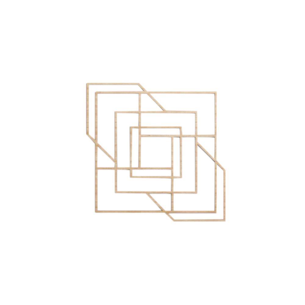 Alder Decorative Fretwork Wood Wall Panels (20-Pack) O584974
