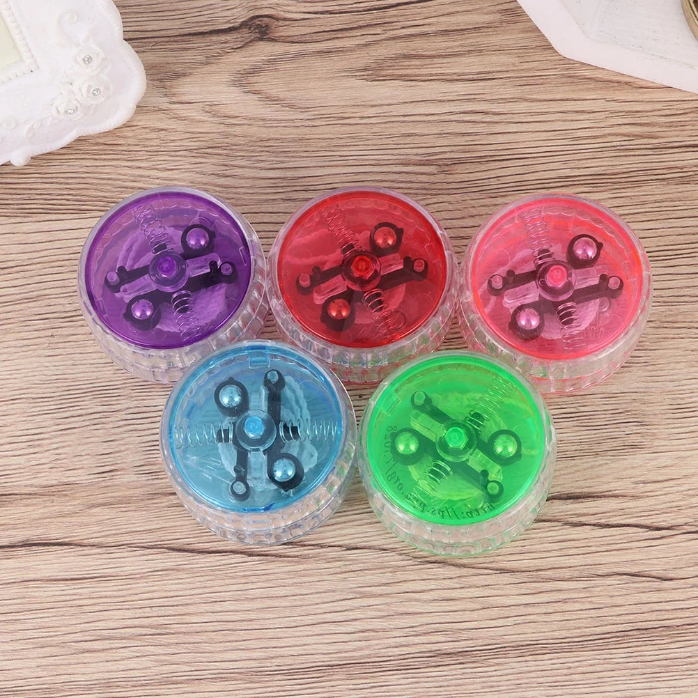 4pcs LED Light-Up Yoyo Toy for Beginner E367