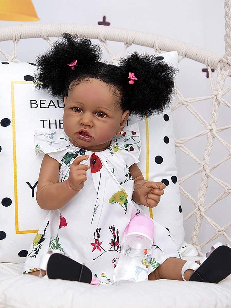 23 inches Full Silicone Vinyl Reborn Baby Doll D924390
