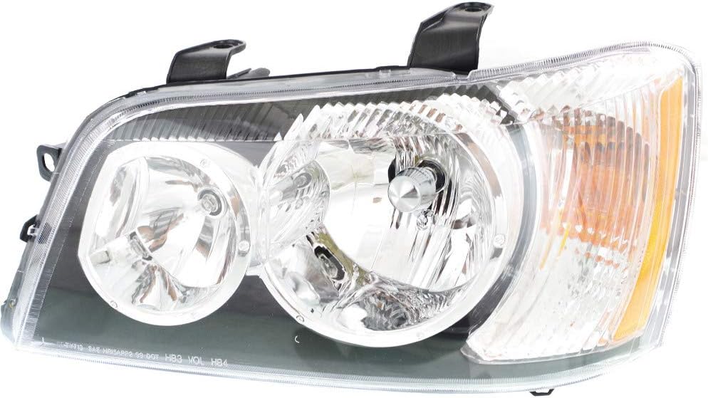 Headlight Assembly for Toyota Highlander 2001 2002 2003 Passenger Side E536818
