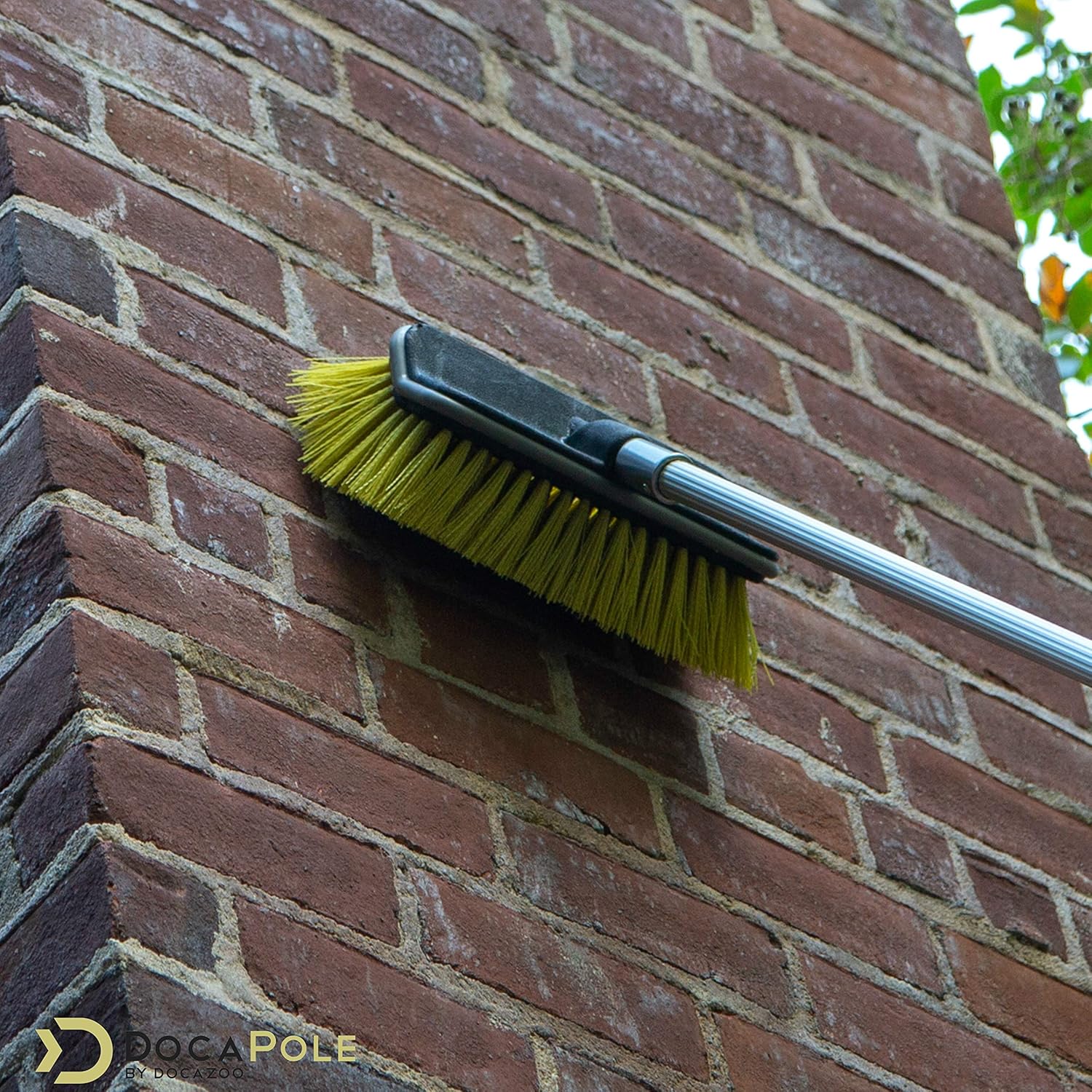 6-24 Foot Telescopic Cleaning Brush with Hard Bristle Brush, Pack of 2 D620200