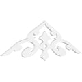 60x22W x 17 1/2x22H x 1x22P PVC Gable Pediment V926937