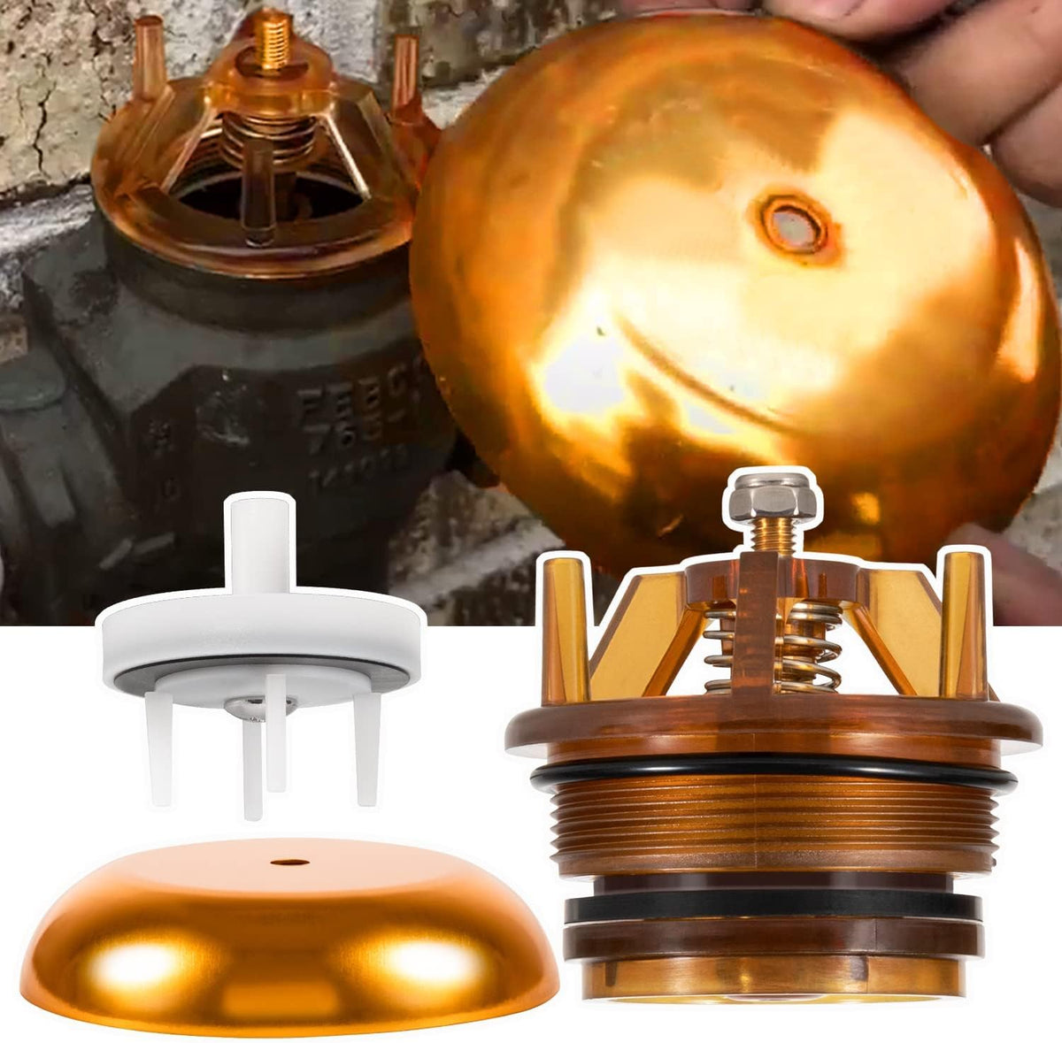1 & 1-1/4 Backflow Preventer Repair Kit and Check Valve Assembly Repair Kit Q55821