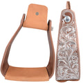Brown Slanted Engraved Stirrups L945227