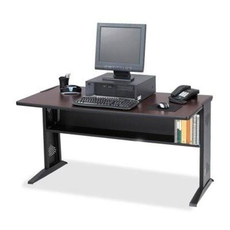 Brown Reversible Top Computer Desk W913217