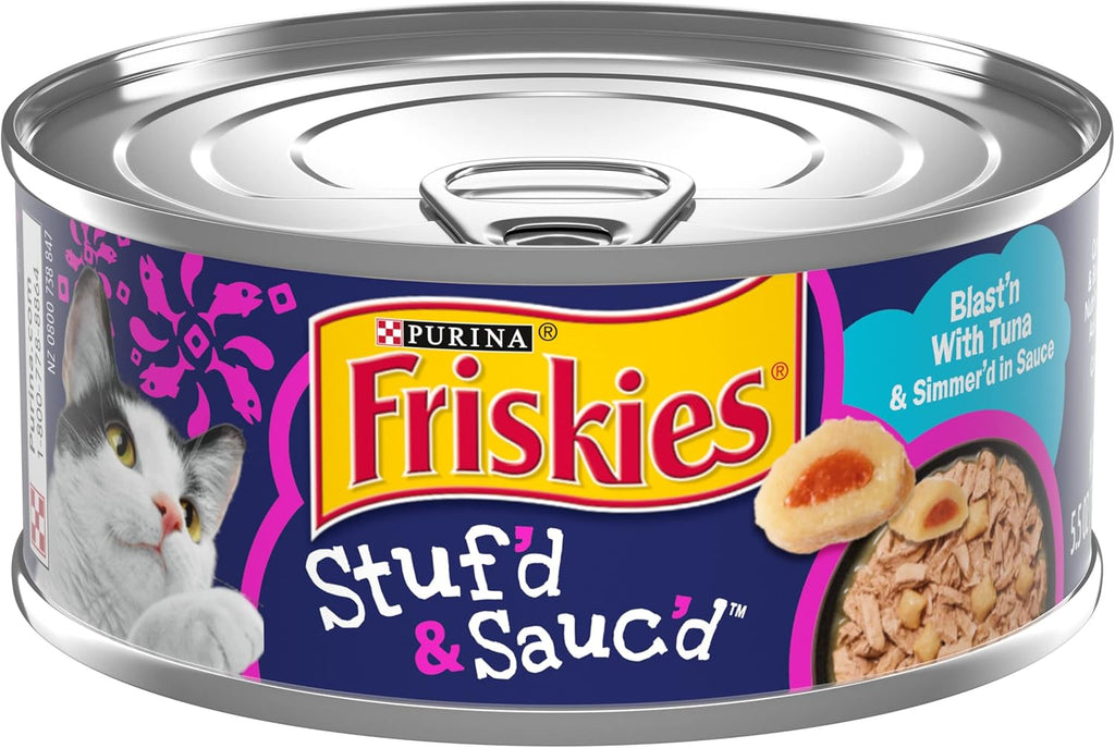 Wet Cat Food Variety Pack, 40 Cans, 5.5 oz. Z654
