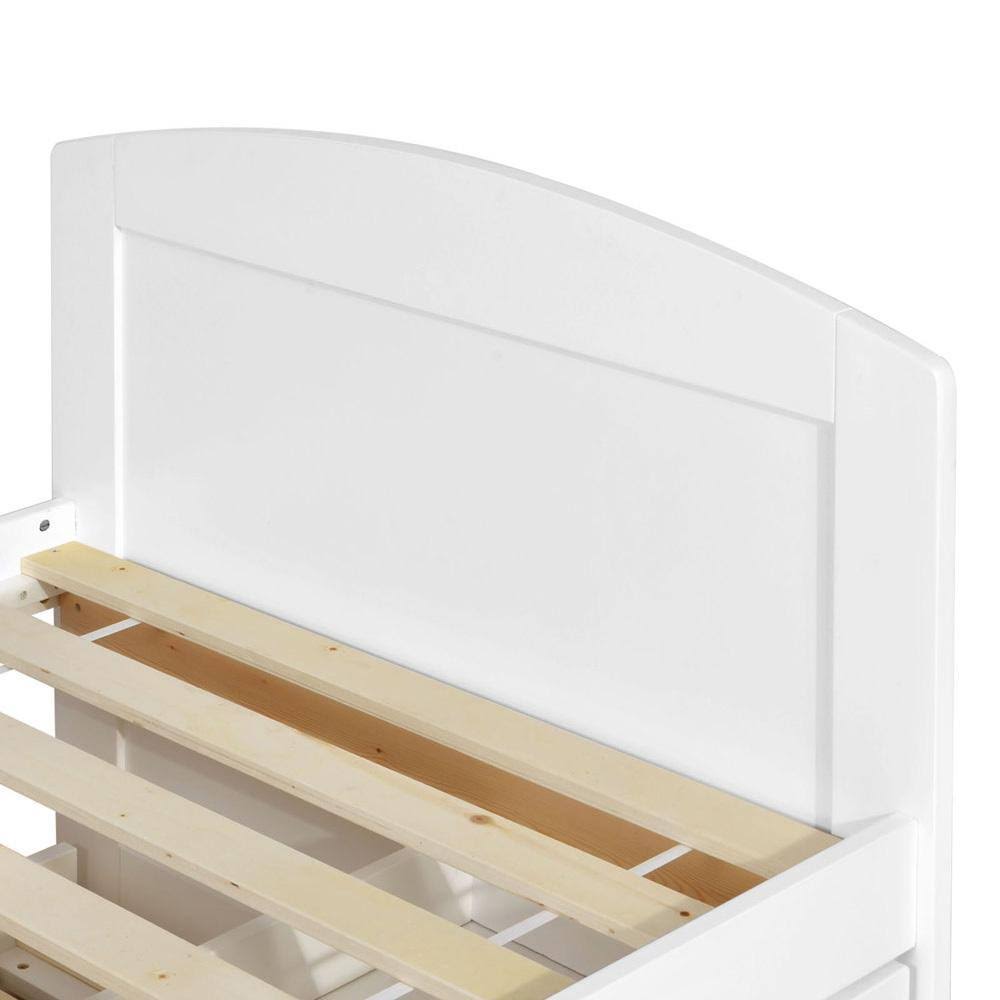 Single Wooden Trundle Bed Frame P888872