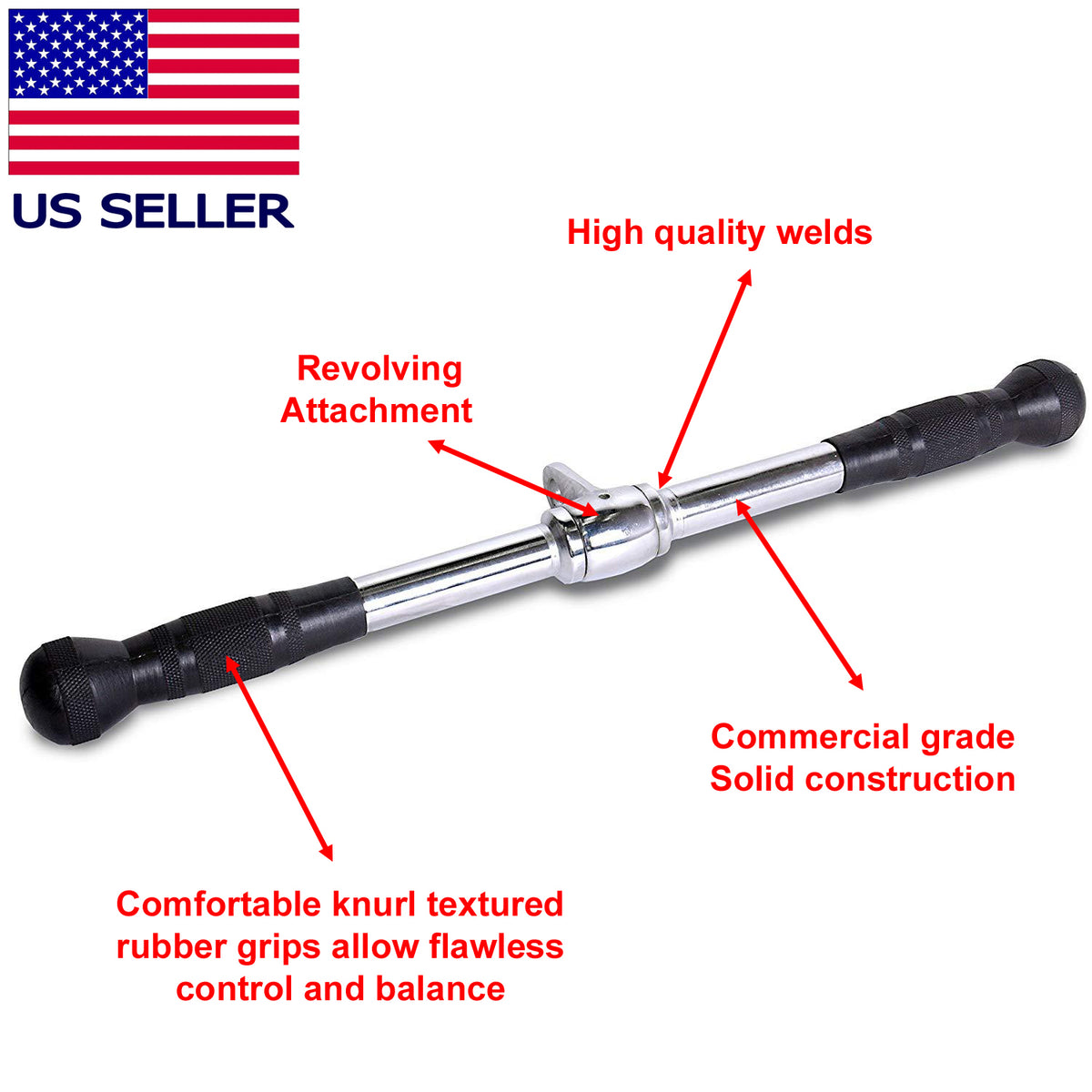 Tricep Rope Cable Attachment S232