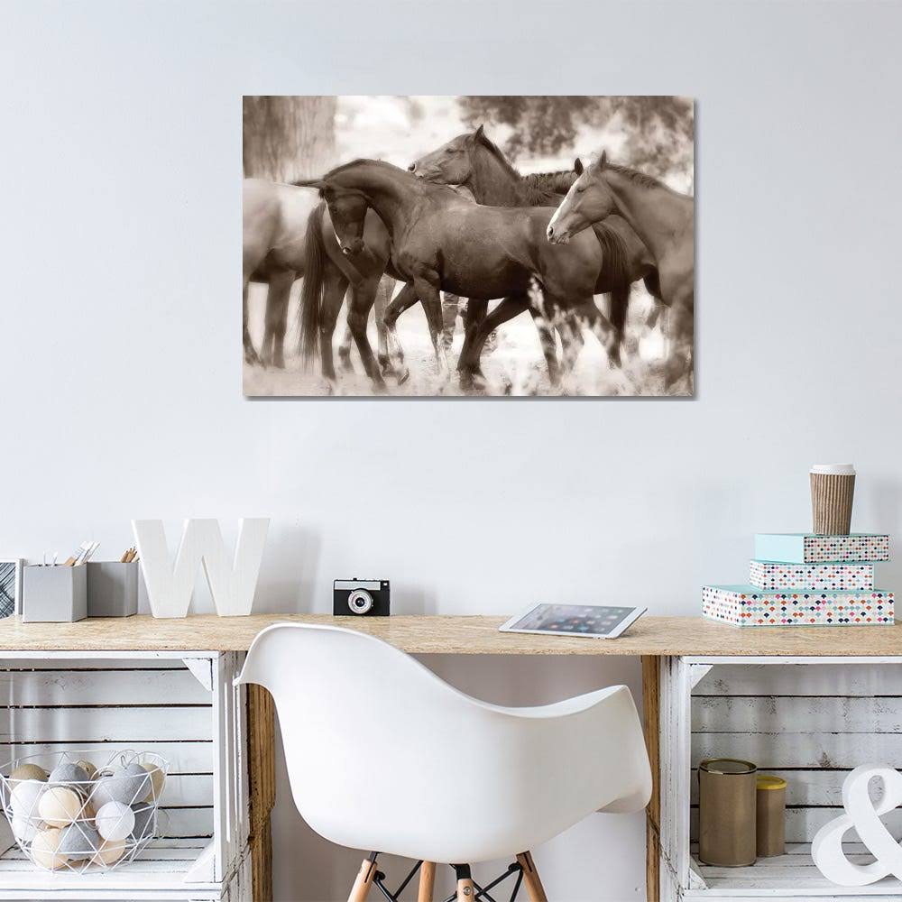 Horses Canvas Art Print Z947210