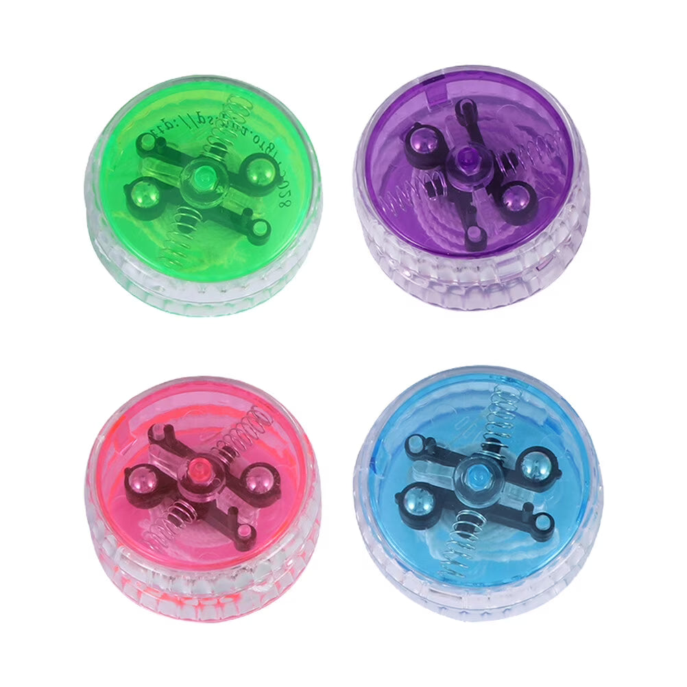 4pcs LED Light-Up Yoyo Toy for Beginner E367