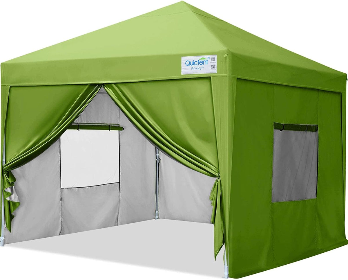 10x10 Pop up Canopy Tent with Sidewalls Waterproof P47148