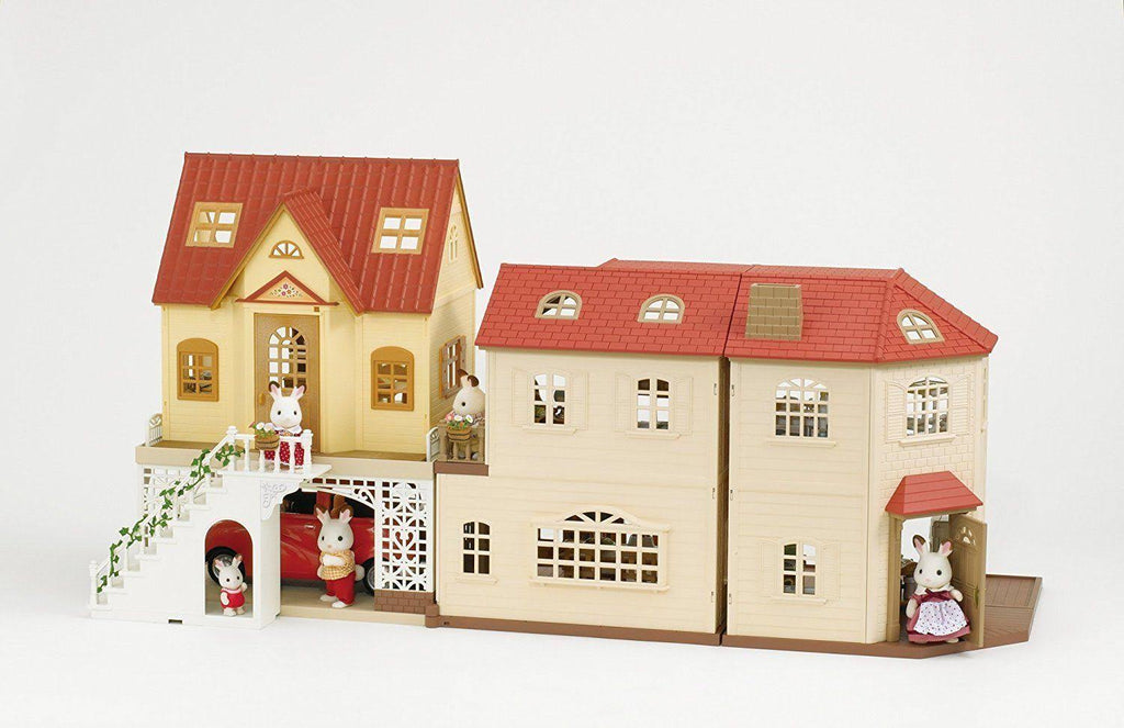 Large House with Carport Fence X3347
