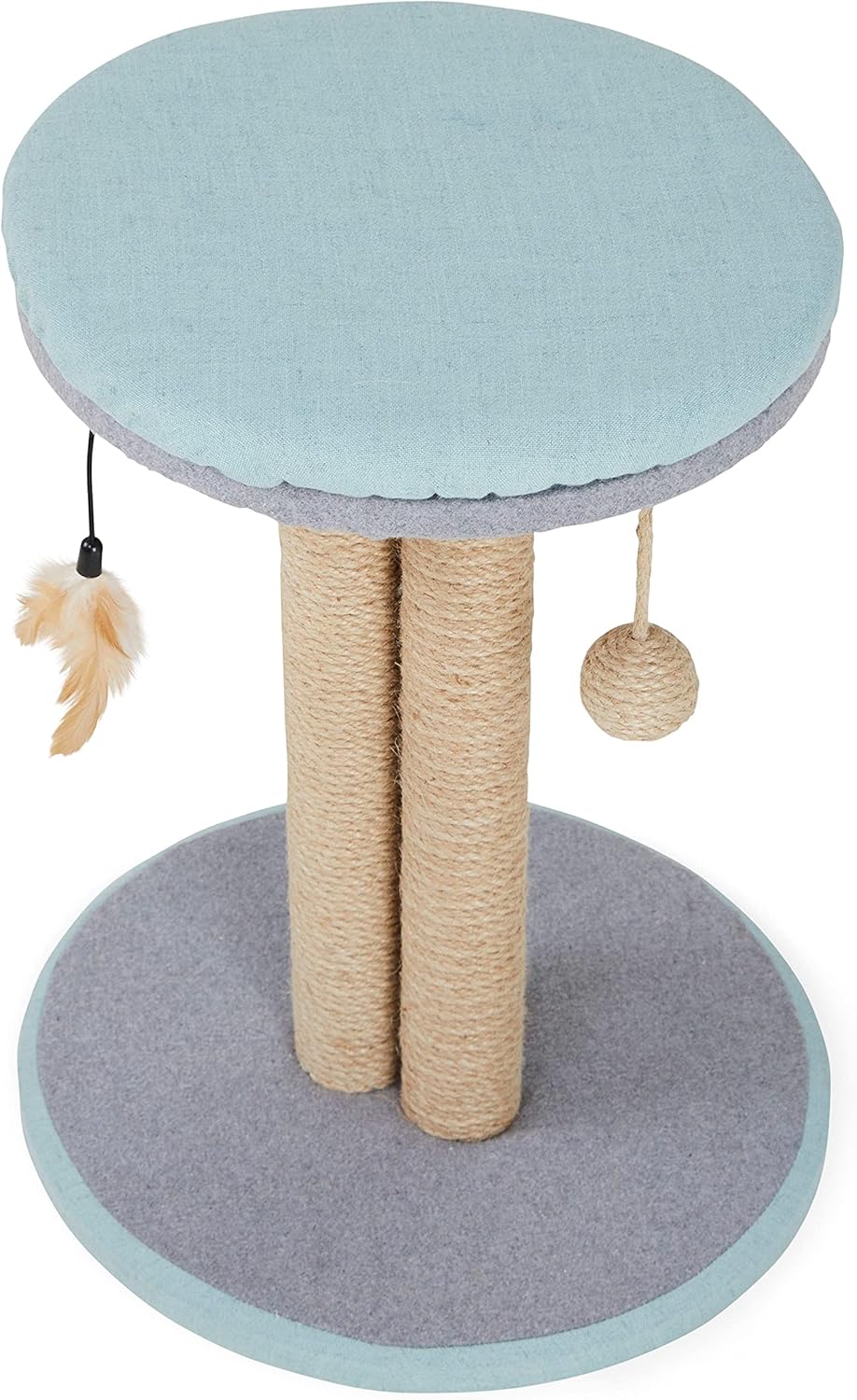 Cat Scratcher with 3-Sided Play Post, 20.5 H, 15.75 in N2334