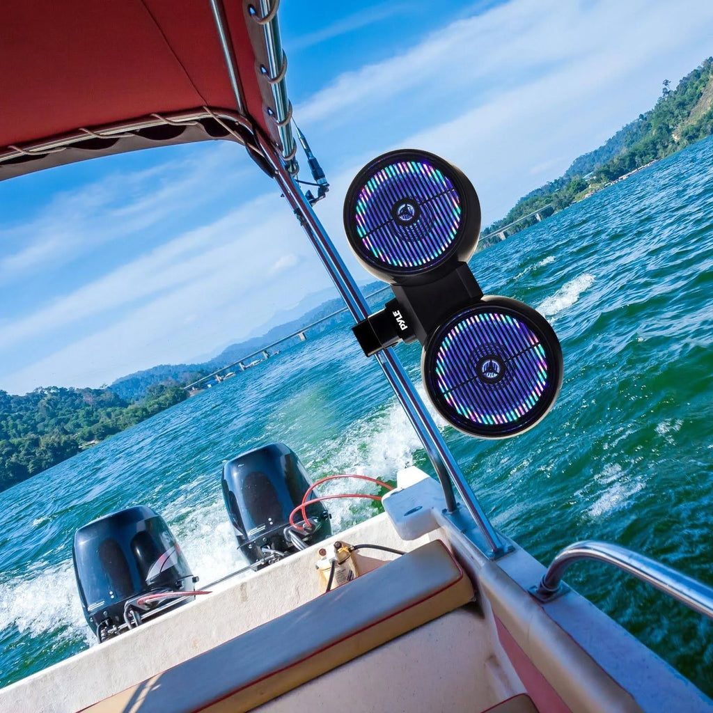 Dual Marine Tower Speakers Water Resistant Sound System P919