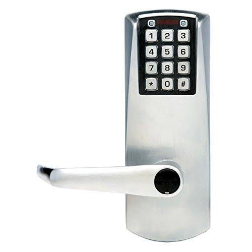 Satin Chrome Finish Electronic Keyless Lock L54483
