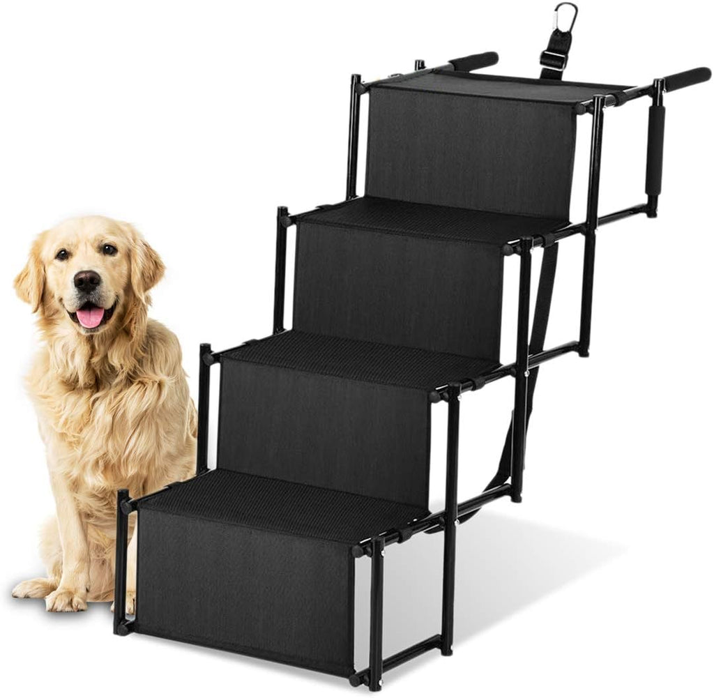 Foldable Step Stairs with Metal Frame N364