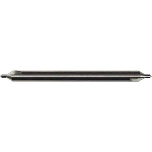 Solid Carbide Combined Drill and Countersink 60 Degree Point Angle Round Shank 3 4 Y792