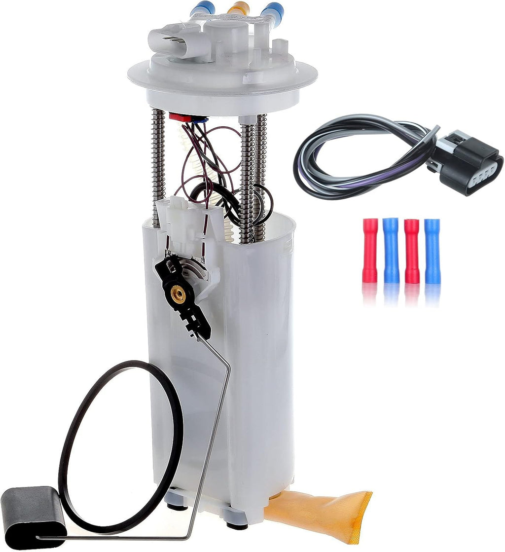 Electric Fuel Pump Module Assembly with Sending Unit for Chevrolet Camaro Pontiac Firebird 1999 2000 2001 2002 V6 3.8L Pack of 2 N98211