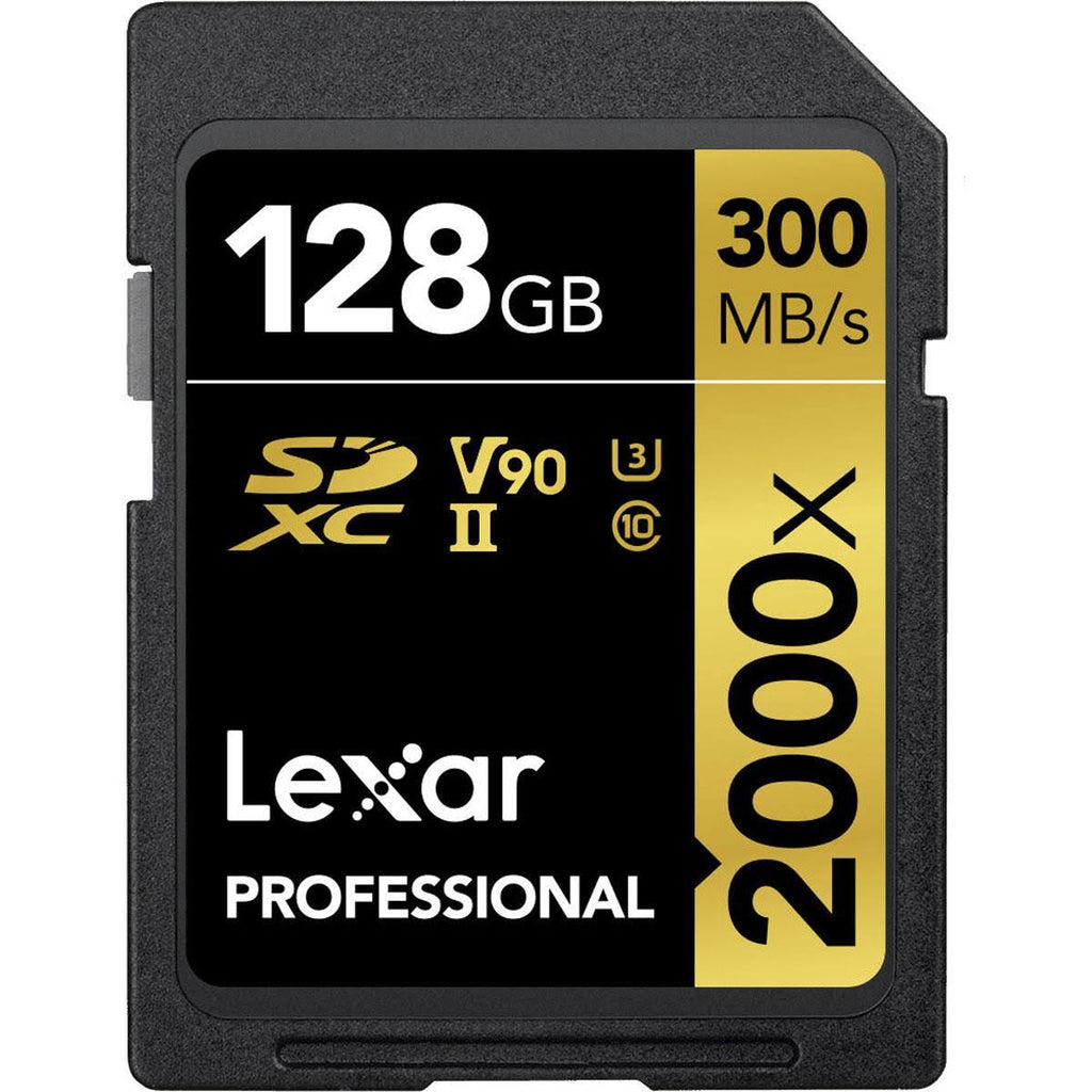 128GB UHS-II SDXC Memory Card (2-Pack) Y89412
