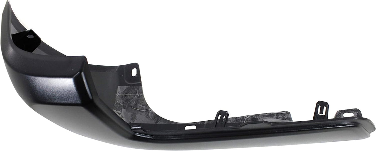 Black Driver Side Rear Bumper End Cap Pack of 2 T6919