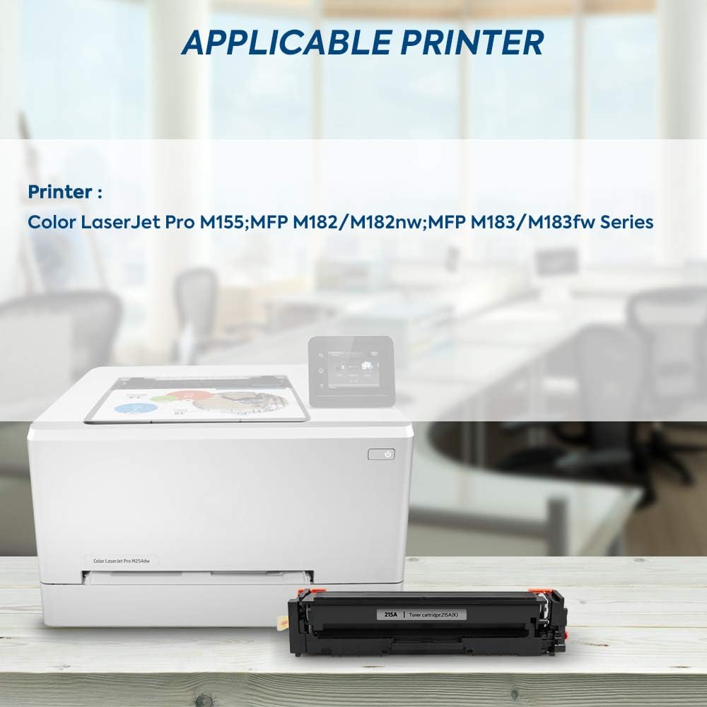 4-Packs Compatible 215A Toner Cartridges V126