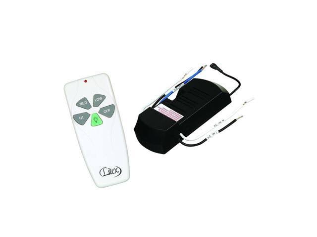 Universal Remote Control with Three Speeds and Full Range Dimmer Q618064
